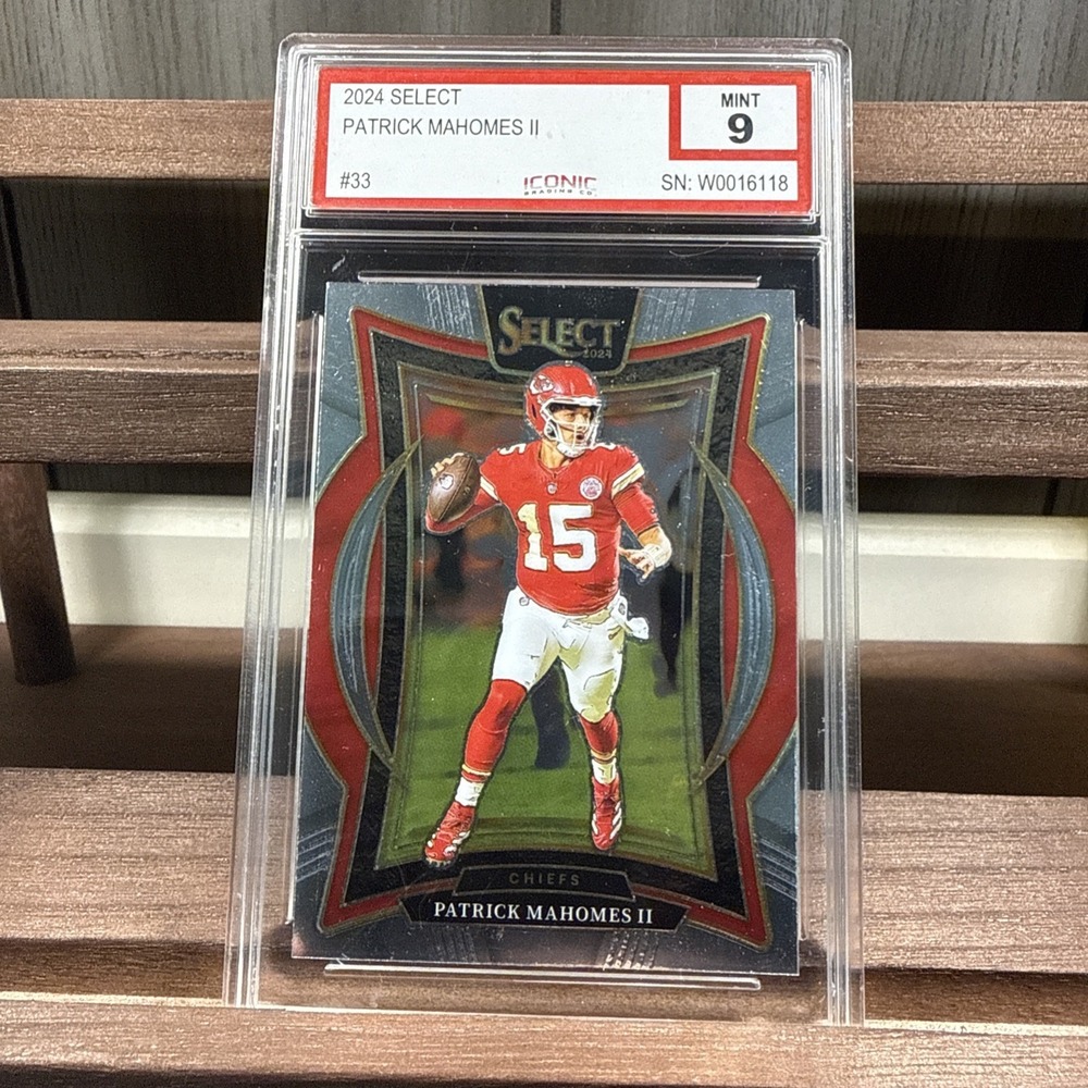 Patrick Mahomes II 2024 Panini Select #33 Mint‎ 9